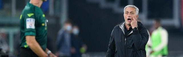 足球新闻-穆里尼奥：评裁判就会停赛 中卫：房子大点球遭漏判